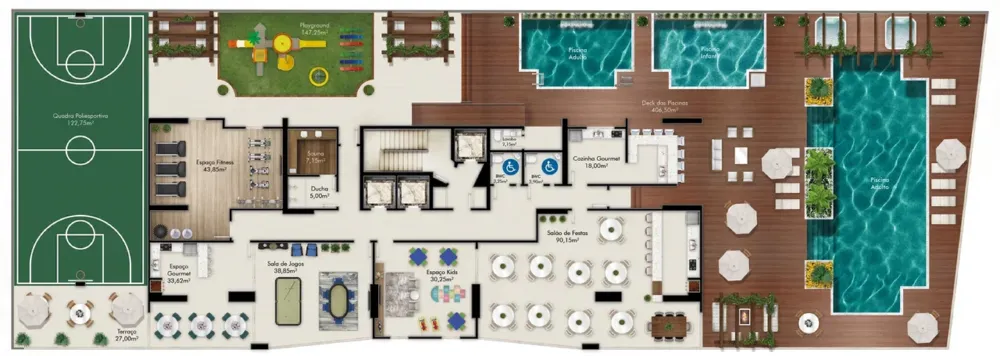 Apartamento para venda no bairro Meia Praia em Itapema