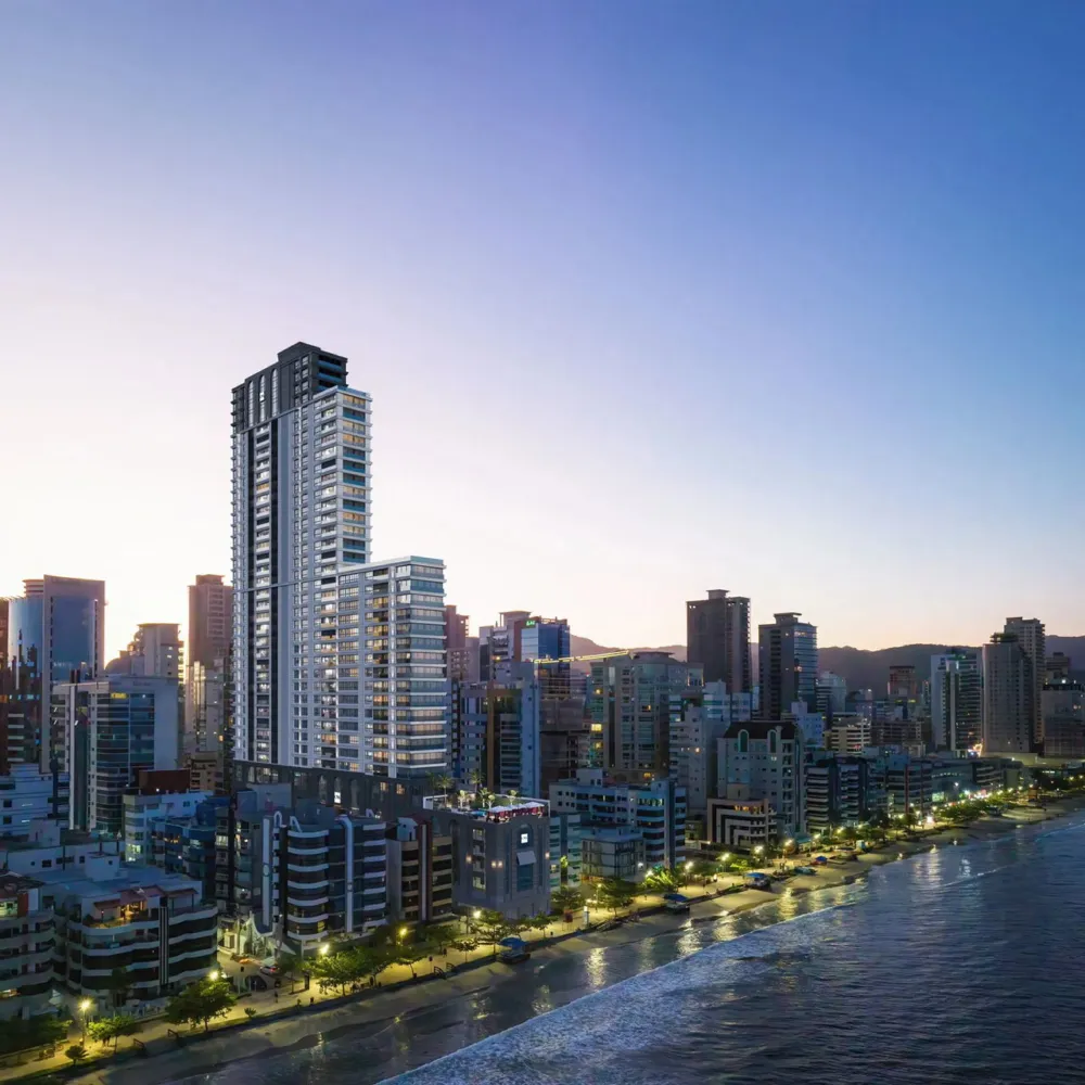 Apartamento 4 quartos para venda no bairro Meia Praia em Itapema