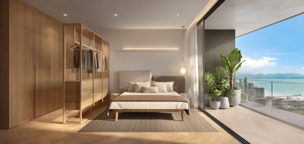Apartamento 1 quarto para venda no bairro Perequê em Porto Belo