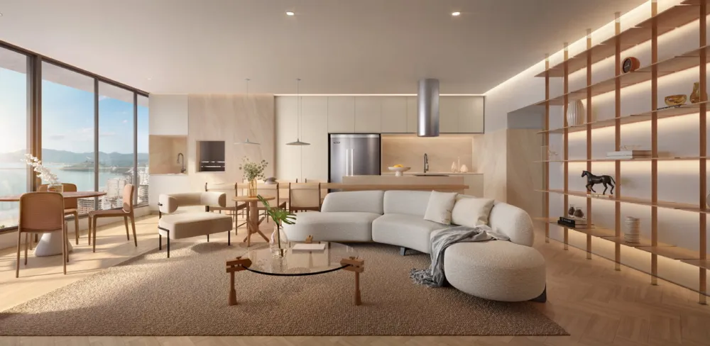 Apartamento 1 quarto para venda no bairro Perequê em Porto Belo