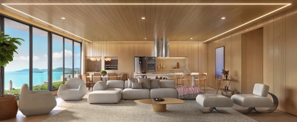 Apartamento 1 quarto para venda no bairro Perequê em Porto Belo