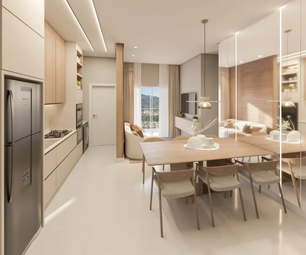 Apartamento 2 quartos para venda no bairro Perequê em Porto Belo