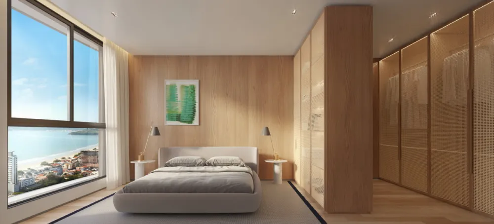 Apartamento 1 quarto para venda no bairro Perequê em Porto Belo