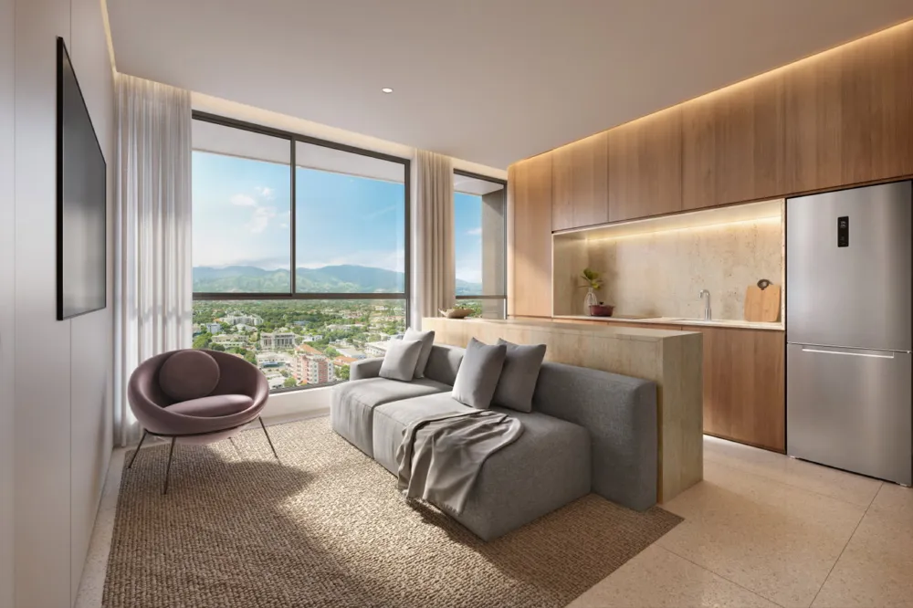 Apartamento 1 quarto para venda no bairro Perequê em Porto Belo
